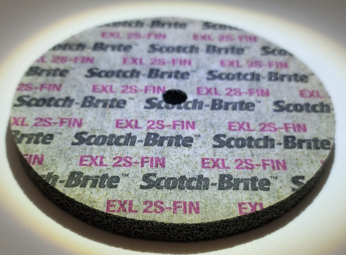 Unitized deburring wheel 6" w/ 1/2" thickness