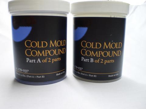 Cold Mold - 2 part compound - 1 pound total purchase weight.