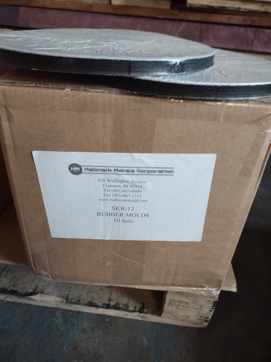 12" Rubber molds (1-9 sets)